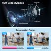 SriHome SH052 5MP PTZ IP Camera, AI Tracking, Night Vision, AU Plug - 8
