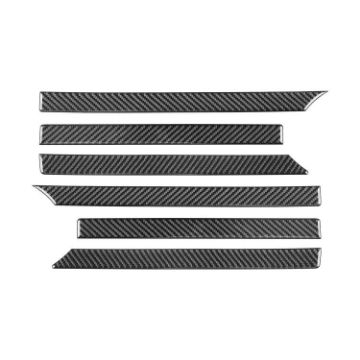 Mercedes-Benz G-Class W463 Grille Decorative Sticker Set - 6pcs (Black) - 1