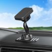 360 Double-Headed Car Magnetic Phone Holder - Gray - 7