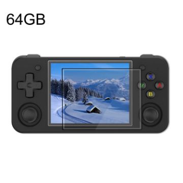 ANBERNIC RG35XX Handheld Console 3.5" IPS Screen Linux 64GB Black - 1