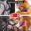 Airtag Binaural Waterproof Tracker Case for Pet Collar, Violet Purple - 9