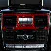 Mercedes-Benz G-Class W463 Red Middle Air Vent Decorative Sticker - 7