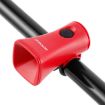 BENGGUO Red Electric Horn for Bicycle & Children Scooter - Colorful Bell - 1