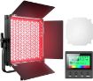 Pixel K80 RGB 45W Photography Fill Light Panel Lamp, 552 LEDs, LCD Display - 1