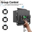 Pixel K80 RGB 45W Photography Fill Light Panel Lamp, 552 LEDs, LCD Display - 5