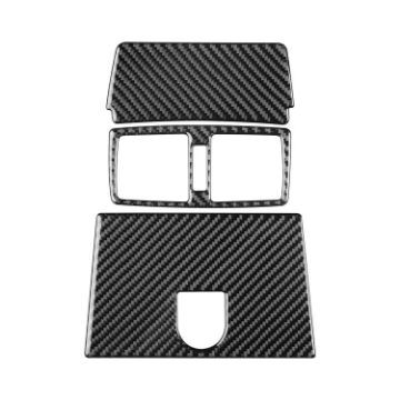 Mercedes-Benz G-Class W463 Rear Air Vent Sticker Set - 3pcs (Black) - 1