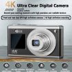 4K HD 60MP Dual Screen Selfie Camera, Optical Zoom, No Memory, White - 2
