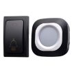 Wireless Smart Doorbell, Battery-Free, Remote Control, 1 For 1 Black (US Plug) - 1