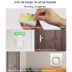 Wireless Smart Doorbell, Battery-Free, Remote Control, 1 For 1 Black (US Plug) - 9