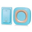 Wireless Smart Doorbell, Battery-Free, Remote Control, 1 For 1 Blue (UK Plug) - 1