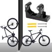 DEEMOUNT RCK-051 Bike Parking Buckle Wall Hook - Black - 2