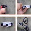 DEEMOUNT RCK-051 Bike Parking Buckle Wall Hook - Black - 8