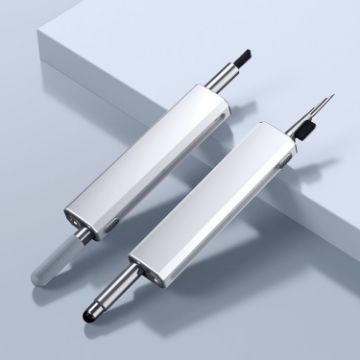 Headphone Keyboard Cleaning Kit & Capacitive Touch Pen - White - 1