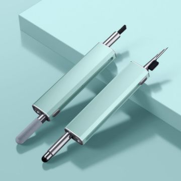 Green Headphone Keyboard Cleaning Kit with Capacitive Touch Pen - 1