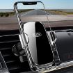 BUDK Anti-shake Car Phone Bracket - Air Vent Gravity Support Stand (Black) - 2