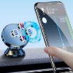 BaiLe Magnetic Car Phone Holder - Universal Dashboard Bracket, Black - 2