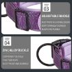 AirTag Tracker Dog Collar, Neoprene Lining, Reflective, Size S, Red - 5