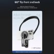 Magnetic Hanging Neck Holder for Phones/Cameras - Black - 7