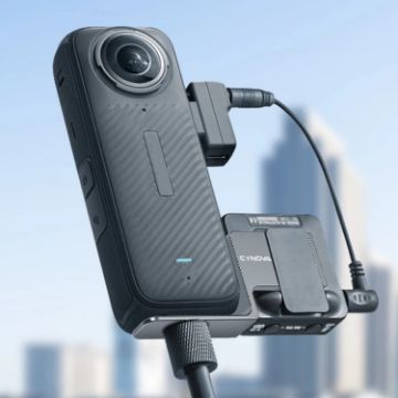 Insta360 X4/X3/One X2 CYNOVA Cold Shoe for RODE Wireless GO Mic - 1