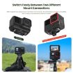 AMagisn Magnetic Quick Release + Cover for Insta360 & GoPro HERO12 - 7