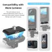 AMagisn Magnetic Quick Release + Cover for Insta360 & GoPro HERO12 - 8