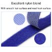 20pcs Blue T-Shape Nylon Data Cable Strap 12x150mm Binding Tie - 4