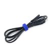 20pcs Blue T-Shape Nylon Data Cable Strap 12x200mm Binding Tie - 2