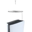 PS5 Slim iplay HBP-575 RGB Vertical Storage Bracket Transparent Base - 6