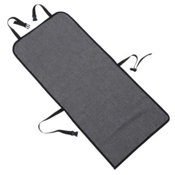 Waterproof Grey Pet Car Mats - Anti-Scratch, Anti-Bite, Dirt Resistant - 1