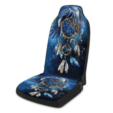 Universal Car Seat Protector - Dreamcatcher Design, Auto Decoration Supplies - 1