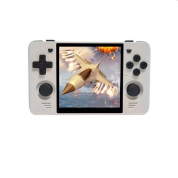 POWKIDDY RGB30 4" IPS Handheld Game Console WiFi Bluetooth 80GB White - 1