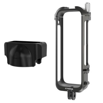 Insta360 X4 CYNOVA Metal Rabbit Cage & Lens Cover Set - Black Accessories - 1