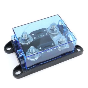 Two-Way ANM Plug-in Car Yacht Fuse Holder - Secure & Reliable - 1