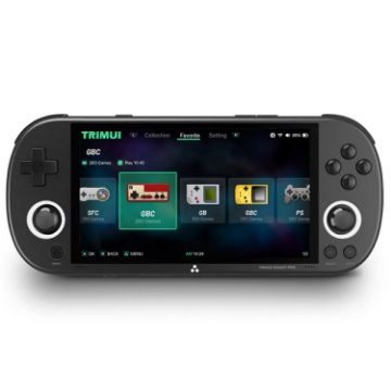 Trimui Smart Pro 4.96" IPS Handheld Game Console 128G Linux (Black) - 1