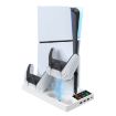 PS5 Slim iplay HA-8006 Cooling Dock & Dual Charging Stand (Black) - 2