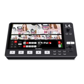 FEELWORLD L4 Video Mixer Switcher 10.1" Touch Screen USB 3.0 AU Plug - 1