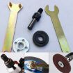 5 In 1 Drill to Angle Grinder Adapter, 6mm Connecting Rod Parts - 6
