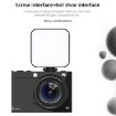 64MP HD CCD Digital Camera with WiFi, Black + Fill Light - 7