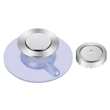 Stainless Steel Magnetic Soap Holder Wall Mounted Drainage Rack Cone - 1