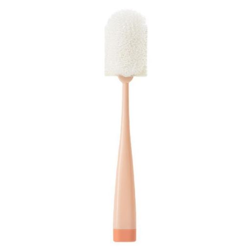 Orange Long Handle Removable Sponge Mug Brush - Cup Cleaning Tool - 1