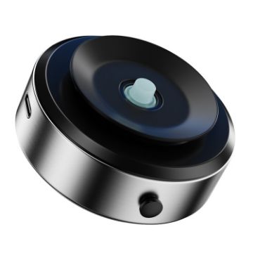 Silver Magnetic Car Phone Mount - Suction Cup Dashboard Bracket Holder - 1