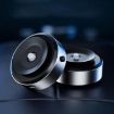 Silver Magnetic Car Phone Mount - Suction Cup Dashboard Bracket Holder - 2