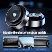 Silver Magnetic Car Phone Mount - Suction Cup Dashboard Bracket Holder - 5