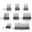 7pcs Chrome Vanadium Steel Profile Bit Set for Appliance Repair - 3