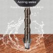 5mm Hex Shank Spiral Flute Drill Bits for Glass Tile - Four Edge Drivers - 7