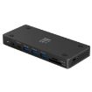 Blueendless 12-In-1 Docking Station: Dual 8K HDMI+DP, 10Gbps Splitter - 2