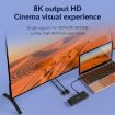 Blueendless 12-In-1 Docking Station: Dual 8K HDMI+DP, 10Gbps Splitter - 5