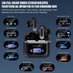 V8 Gold Smart Touch ANC Noise Reduction Wireless Bluetooth Earphones - 3