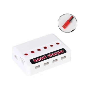 Drone USB Charger for 3.7V Lithium Battery, White JST Port - 1