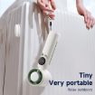 Turbo Handheld Fan 100-Speed 4000mAh Battery Light Purple Outdoor - 6